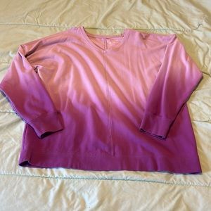 Tek gear purple ombré sweater